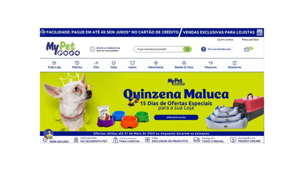 My Pet - Fabrica de Produtos para Pet Shop